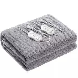 Russell Hobbs Queen Electric Blanket with Coral Fleece