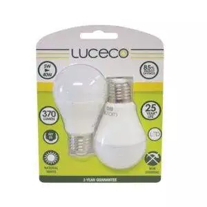 Luceco LA27N5W37/2 A60 2Pk LED Lamp