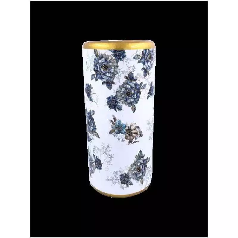 Blue Flower Umbrella Stand