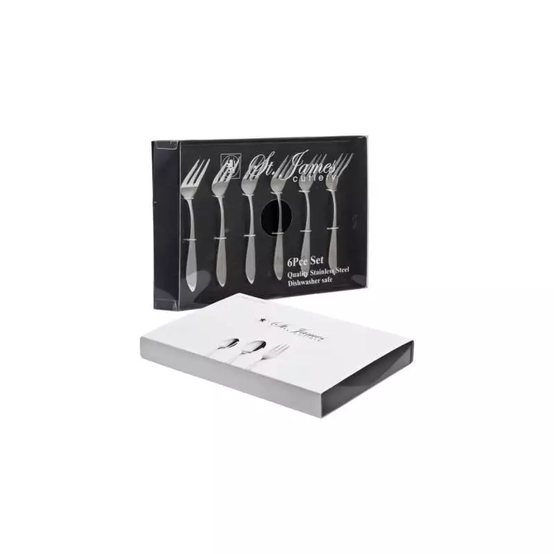 St James Cutlery Kensington 6pc Cake Forks