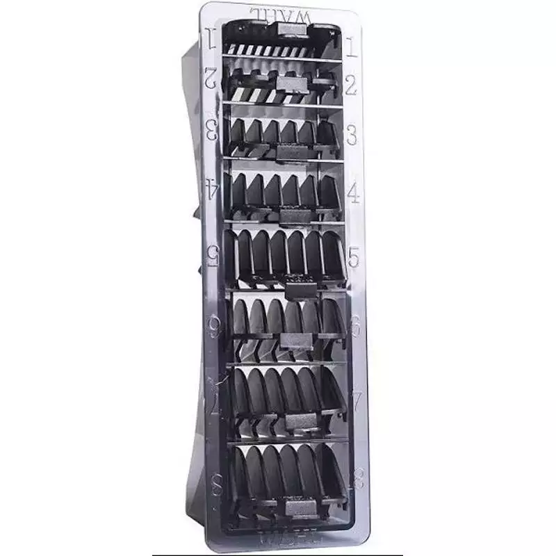 Wahl Comb Organiser Set Black With Combs