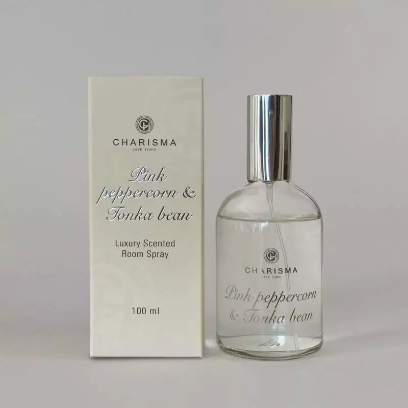 Charisma Room Spray Pink peppercorn and Tonka bean