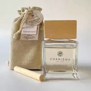 Charisma Wooden Top diffusers, Ispahan Rose 150ml