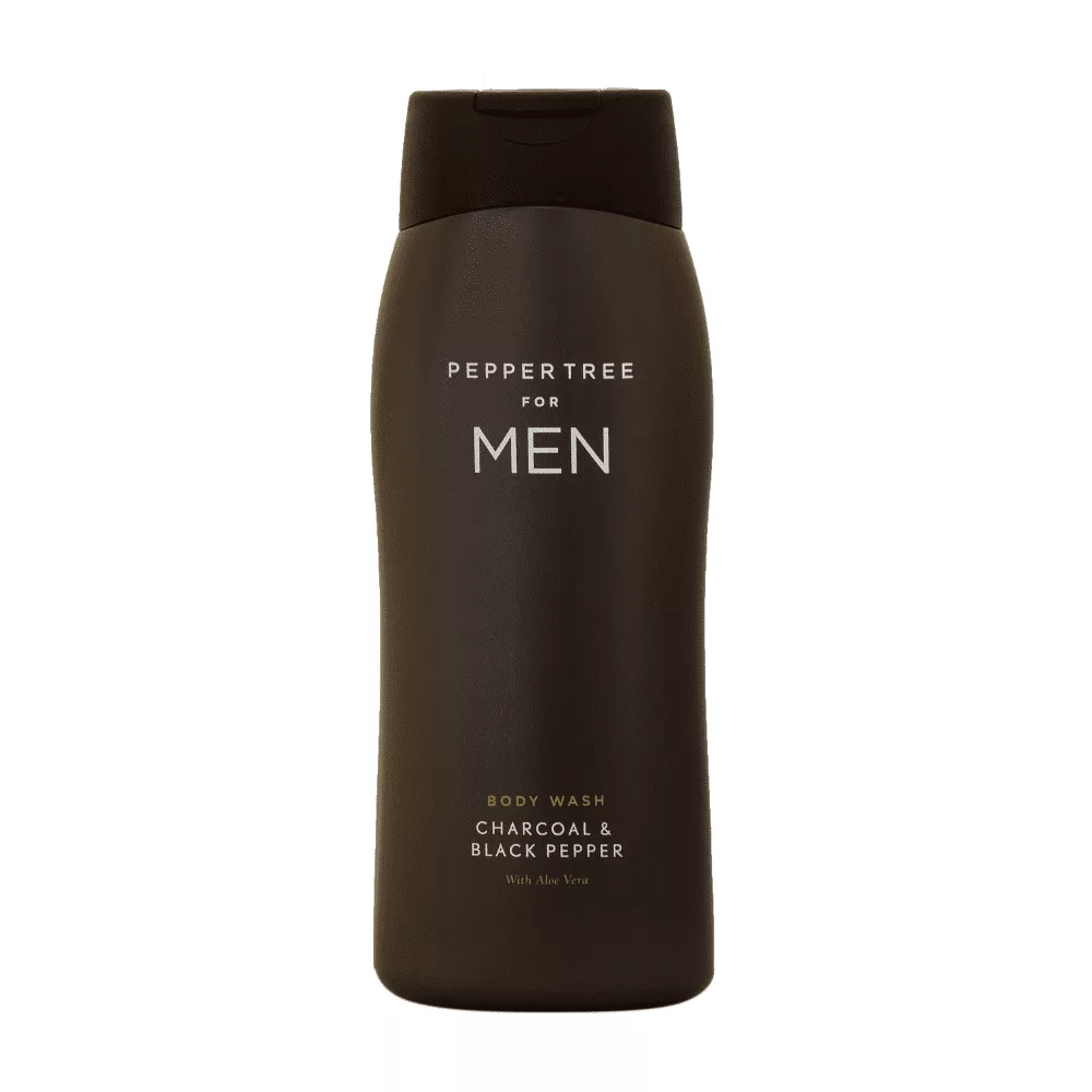 Pepper Tree For Men Charcoal and Black Pepper Body Wash 400 ml