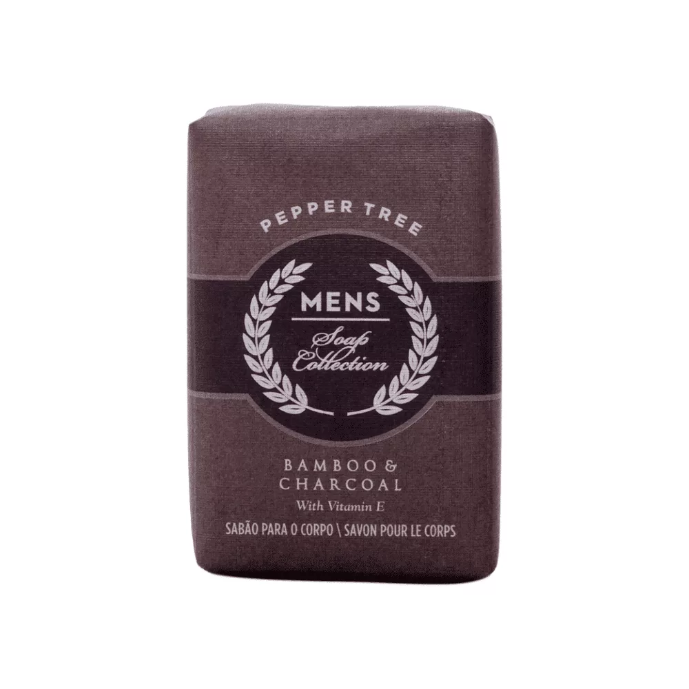 Pepper Tree Bamboo & Charcoal Body Soap 150 g