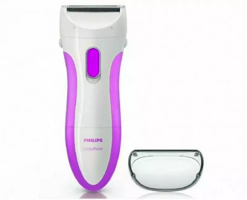 Philips Lady Shaver Wet and Dry – White/Purple