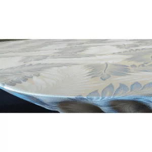 Feather Tablecloth - Duck Egg 140cm x 230cm