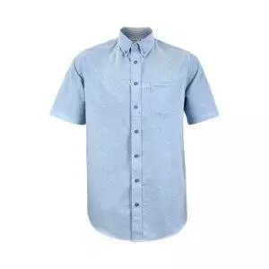 Pringle Oxford SS Blue Shirt