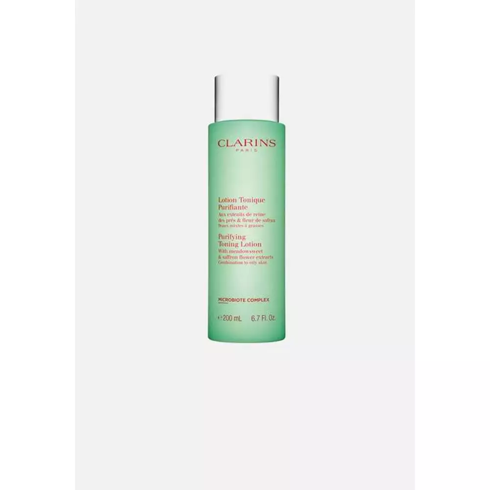 Clarins purifying toning lotion combination to oily skin;