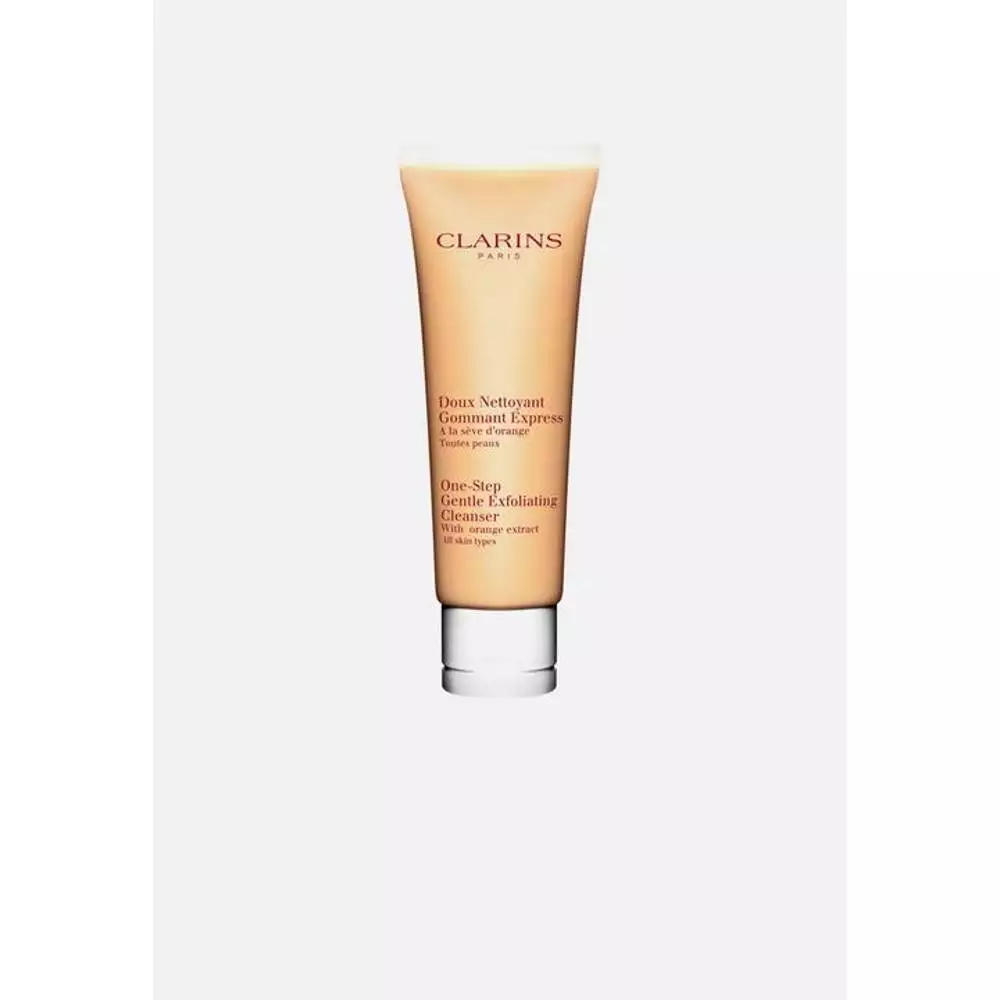 Clarins One step exfoliating cleanser with orange extract All skin types;