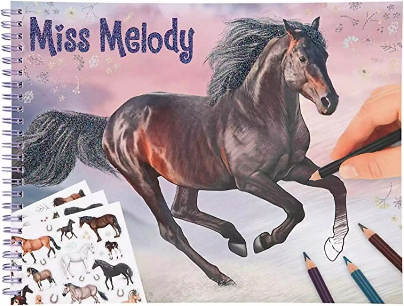 Miss Melody Horse Colouring And Sticker Book