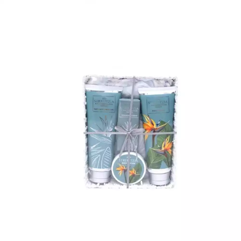 Strelitzia Basket Gift set