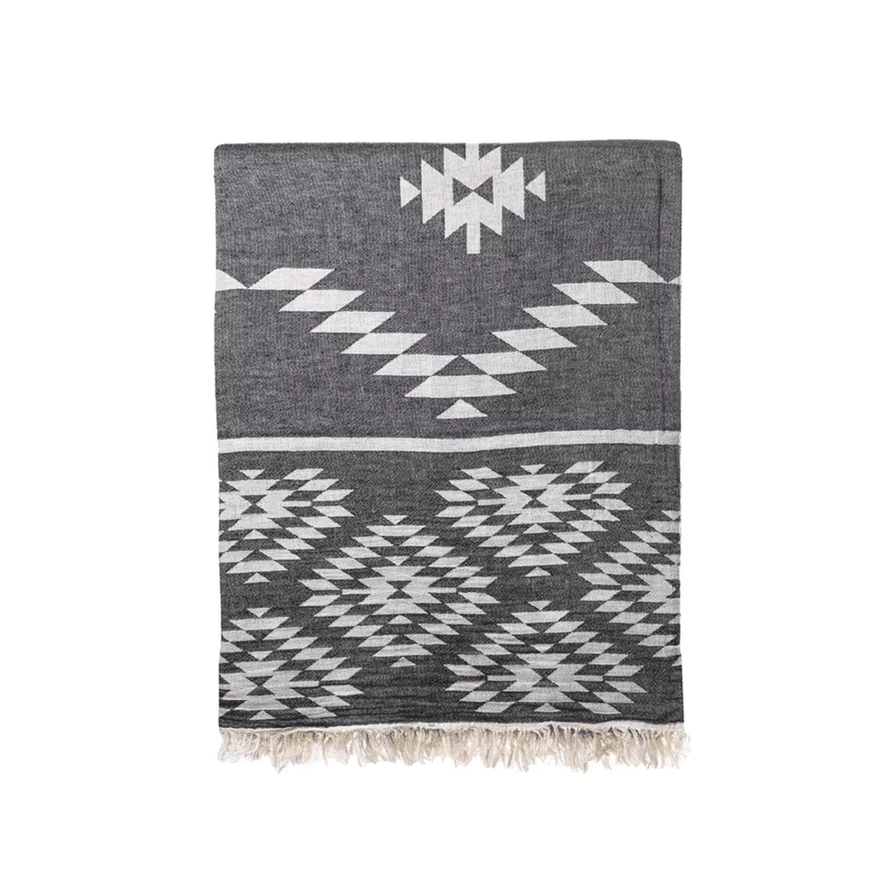 The Cotton Company Kelim Throw