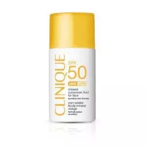 Clinique spf 50 mineral sunscreen fluid for face