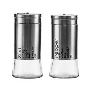 Regent Glass Salt & Pepper Shakers