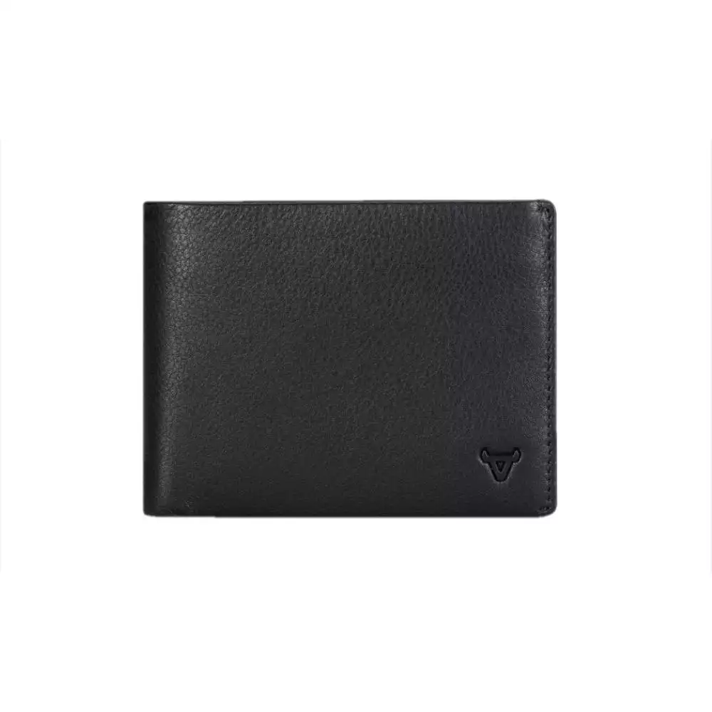 Brando Slim Cards and Note Wallet, Black