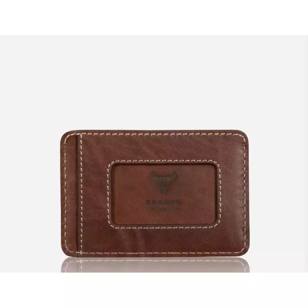 Brando Card Wallet Brown - Friedman & Cohen