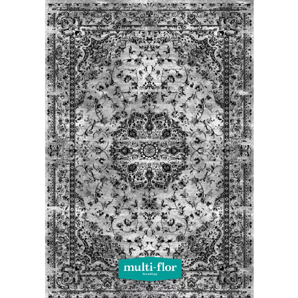 Multi-flor Afgan Rug 8211A Grey