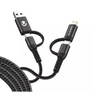 Volkano 4-in-1 Cable USB Type C