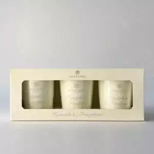 Charisma Classic Luxury Scented Candle Set of 3-Hyacinth & Frangipani