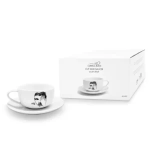 Carrol Boyes Cup & Saucer Eye For Detail