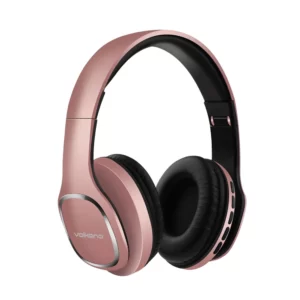 Volkano Wireless Bluetooth Headphones – Phonic Series – Rose Gold