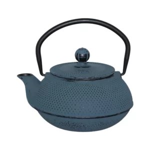 Deep Blue Cast Iron Tea Pot 780ml