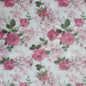 Pink Flowers Tablecloth