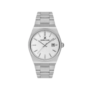 Daniel Klein Premium White Dial 3 Hands Date Watch