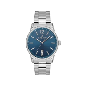 Daniel Klein Premium Blue Dial 3 Hands Date Watch