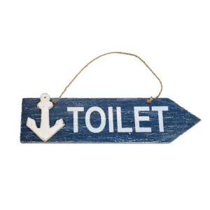 Toilet arrow with anchor (45cm)