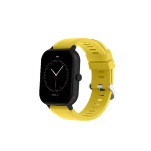 Volkano Chroma Series Smartwatch with Yellow Strap