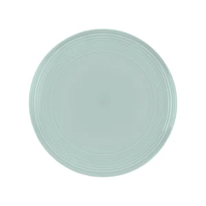Jenna Clifford – Embossed Lines Dinner Plate Mermaid Mist